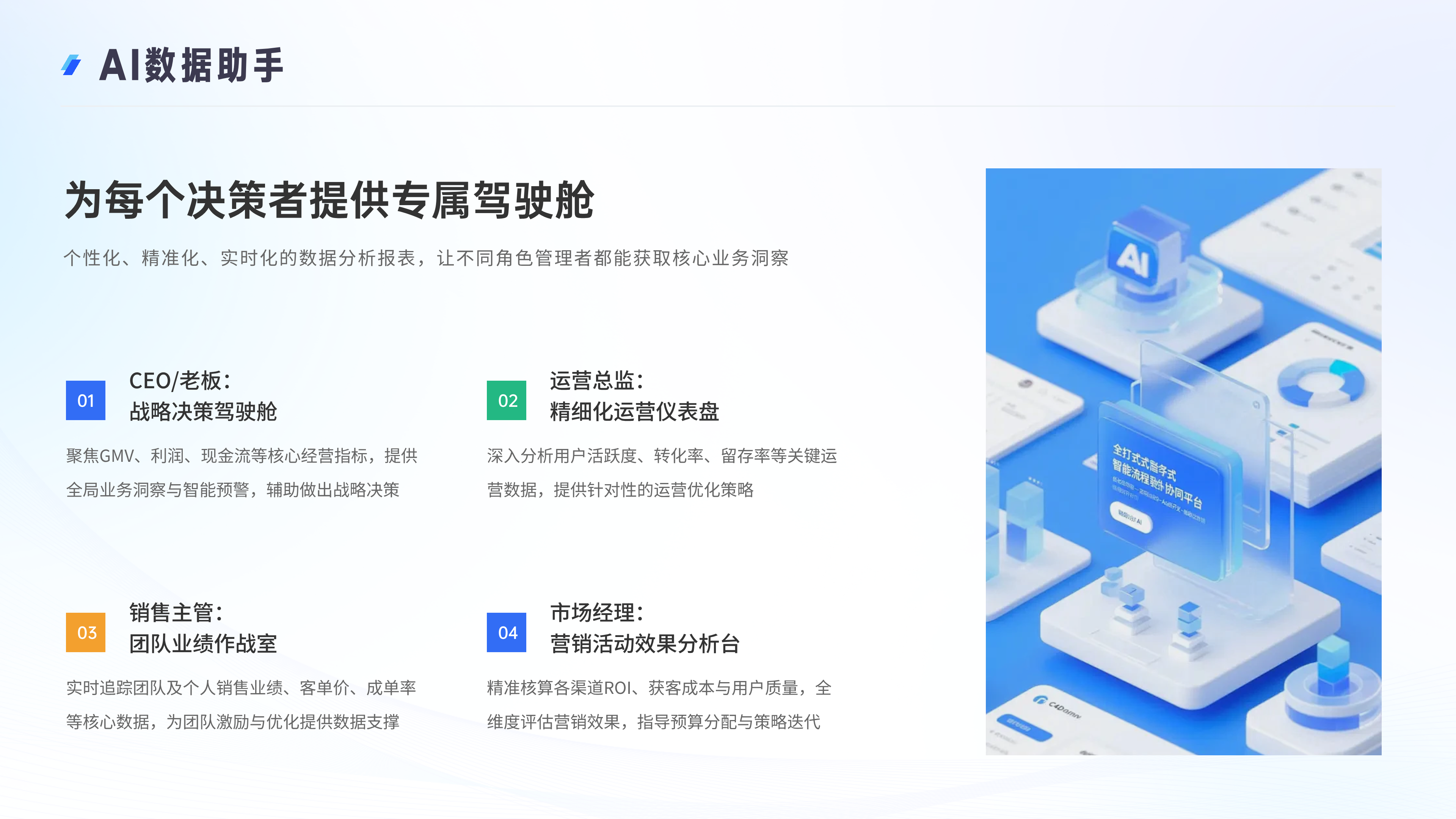 AI数据助手：数据驱动的经营决策
